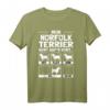 Norfolk Terrier T-Shirt - Lustiges Geschenk für Hundebesitzer, Züchter & Hundeliebhaber mit Humor