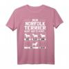 Norfolk Terrier T-Shirt - Lustiges Geschenk für Hundebesitzer, Züchter & Hundeliebhaber mit Humor