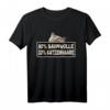 Katzenhaare Baumwolle T-Shirt mit Katzenspruch - Perfekte Geschenkidee für Katzenliebhaber, Katzenmama und Katzenpapa