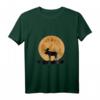 Elch Vollmond T-Shirt – Tierschutz & Skandinavien Design mit Geweih für Natur- und Elchliebhaber