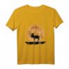 Elch Vollmond T-Shirt – Tierschutz & Skandinavien Design mit Geweih für Natur- und Elchliebhaber