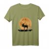 Elch Vollmond T-Shirt – Tierschutz & Skandinavien Design mit Geweih für Natur- und Elchliebhaber