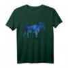 Herren Elch Skandinavien Nordlichter T-Shirt – Perfektes Geschenk für Tier- und Skandinavien-Liebhaber