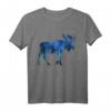 Herren Elch Skandinavien Nordlichter T-Shirt – Perfektes Geschenk für Tier- und Skandinavien-Liebhaber