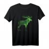 Elch Skandinavien Nordlichter T-Shirt – Perfektes Geschenk für Tierliebhaber und Skandinavien-Fans