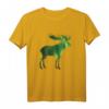 Elch Skandinavien Nordlichter T-Shirt – Perfektes Geschenk für Tierliebhaber und Skandinavien-Fans