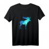 Elch Herzschlag T-Shirt mit skandinavischem Design – Perfekt für Tierliebhaber, Naturschützer und Skandinavien-Fans