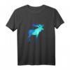 Elch Herzschlag T-Shirt mit skandinavischem Design – Perfekt für Tierliebhaber, Naturschützer und Skandinavien-Fans
