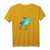 Elch Herzschlag T-Shirt mit skandinavischem Design – Perfekt für Tierliebhaber, Naturschützer und Skandinavien-Fans