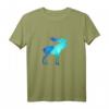 Elch Herzschlag T-Shirt mit skandinavischem Design – Perfekt für Tierliebhaber, Naturschützer und Skandinavien-Fans