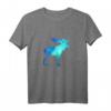 Elch Herzschlag T-Shirt mit skandinavischem Design – Perfekt für Tierliebhaber, Naturschützer und Skandinavien-Fans