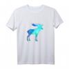 Elch Herzschlag T-Shirt mit skandinavischem Design – Perfekt für Tierliebhaber, Naturschützer und Skandinavien-Fans
