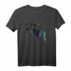 ELCH SKANDINAVIEN NORDLICHTER T-Shirt – Perfektes Geschenk für Tier- und Nordlicht-Liebhaber, Skandinavien Fans