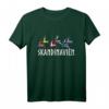 Skandinavien Rentier Flaggen Elch Ren T-Shirt – Perfektes Geschenk für Nord-Europa Fans und Reisende