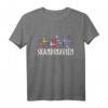 Skandinavien Rentier Flaggen Elch Ren T-Shirt – Perfektes Geschenk für Nord-Europa Fans und Reisende
