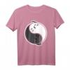Yin & Yang Katze Yoga Kawaii Meow Kitty T-Shirt – Lustiges Katzenmotiv für Yoga, Otakus & Spirituelle, perfekt als Geschenk zu Geburtstag & Weihnachten