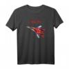 MIG 29 Fulcrum russischer Kampfflugzeug T-Shirt – Coole Militär- und Luftfahrtgeschenke für Flugzeugfans