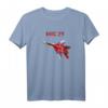 MIG 29 Fulcrum russischer Kampfflugzeug T-Shirt – Coole Militär- und Luftfahrtgeschenke für Flugzeugfans