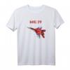 MIG 29 Fulcrum russischer Kampfflugzeug T-Shirt – Coole Militär- und Luftfahrtgeschenke für Flugzeugfans
