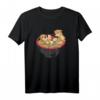 Süßes Otter Shirt Kawaii Nudelsuppe Ramen Nudeln T-Shirt – Lustiges Tierdesign für Otterliebhaber, Köche & Freunde