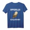 Otter Nachthemd Schlafshirt Pyjama Geschenk - Witziges Schlafoutfit für Damen und Herren, Langschläfer & Nachteulen