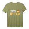 This girl loves Otter T-Shirt – Niedliches Tiermotiv für Natur- und Tierliebhaber, klassisch geschnitten