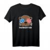 Lustiges Otter T-Shirt für den 4. Juli - Amerikanische Flagge, USA Witz, Kawaii Patriotisches Shirt für Männer, Frauen & Kinder