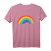 Regenbogen mit bunten Farben - Retro Vintage T-Shirt für Festivals, Partys & LGBTQIA2S+ Events, ideal als Geschenk
