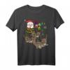 Otter Weihnachts T-Shirt mit Schlittenmotiv – Lustiges Tierliebhaber Weihnachtsoutfit für Familie und Freunde