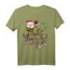 Otter Weihnachts T-Shirt mit Schlittenmotiv – Lustiges Tierliebhaber Weihnachtsoutfit für Familie und Freunde