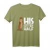 His Otter Half T-Shirt – Lustiges Partner-Shirt für Ehepaare zum Jahrestag, ideal als Überraschungsgeschenk