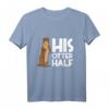 His Otter Half T-Shirt – Lustiges Partner-Shirt für Ehepaare zum Jahrestag, ideal als Überraschungsgeschenk