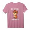 I'm Not Like The Otters T-Shirt - Lustiges Otter Sprüche Shirt für Otter Fans, Tierliebhaber & perfekte Geschenke zu Weihnachten & Geburtstag