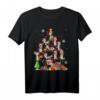 Christmas Tree Otter Santa Animal Lover T-Shirt - Perfektes Weihnachtsgeschenk für Otter- und Tierliebhaber in festlichem Design