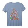 Christmas Tree Otter Santa Animal Lover T-Shirt - Perfektes Weihnachtsgeschenk für Otter- und Tierliebhaber in festlichem Design