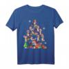 Christmas Tree Otter Santa Animal Lover T-Shirt - Perfektes Weihnachtsgeschenk für Otter- und Tierliebhaber in festlichem Design