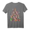 Christmas Tree Otter Santa Animal Lover T-Shirt - Perfektes Weihnachtsgeschenk für Otter- und Tierliebhaber in festlichem Design