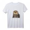 Just a Girl Who Loves Otters - Lustiges Tierliebhaber T-Shirt für Frauen und Mädchen