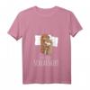 Damen Offizielles Schlafshirt mit Otter Motiv - Bequemer Schlafanzug mit V-Ausschnitt, Perfekt als Geschenk für Geburtstag, Weihnachten & Muttertag