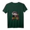 Damen Hairy Otter T-Shirt - Lustiger und süßer Otter mit Zaubererkostüm, Kaffee & Brille, perfektes Weihnachts- und Geschenkidee für Otterfans