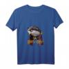 Damen Hairy Otter T-Shirt - Lustiger und süßer Otter mit Zaubererkostüm, Kaffee & Brille, perfektes Weihnachts- und Geschenkidee für Otterfans