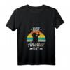 Damen T-Shirt zum HapFrog mit Otter und Kaffeetasse - Lustiges Tierdesign für Kaffeeliebhaberinnen und Otterfans