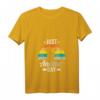 Damen T-Shirt zum HapFrog mit Otter und Kaffeetasse - Lustiges Tierdesign für Kaffeeliebhaberinnen und Otterfans