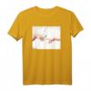 Michelangelo Pass The Joint T-Shirt – Lustiges Cannabis Geschenk für Dabber, Raucher & Festivals