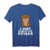 Ich Mag Otter Einfach Wirklich Liebe Otter Seeotter T-Shirt - Perfektes Geschenk für Otter Fans, Kinder & Erwachsene