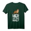 Her Otter Half T-Shirt – Lustiges Partner T-Shirt für Ehepaare zum Jahrestag & Überraschungsgeschenk