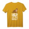 Her Otter Half T-Shirt – Lustiges Partner T-Shirt für Ehepaare zum Jahrestag & Überraschungsgeschenk