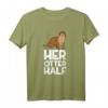 Her Otter Half T-Shirt – Lustiges Partner T-Shirt für Ehepaare zum Jahrestag & Überraschungsgeschenk