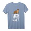 Her Otter Half T-Shirt – Lustiges Partner T-Shirt für Ehepaare zum Jahrestag & Überraschungsgeschenk