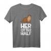 Her Otter Half T-Shirt – Lustiges Partner T-Shirt für Ehepaare zum Jahrestag & Überraschungsgeschenk